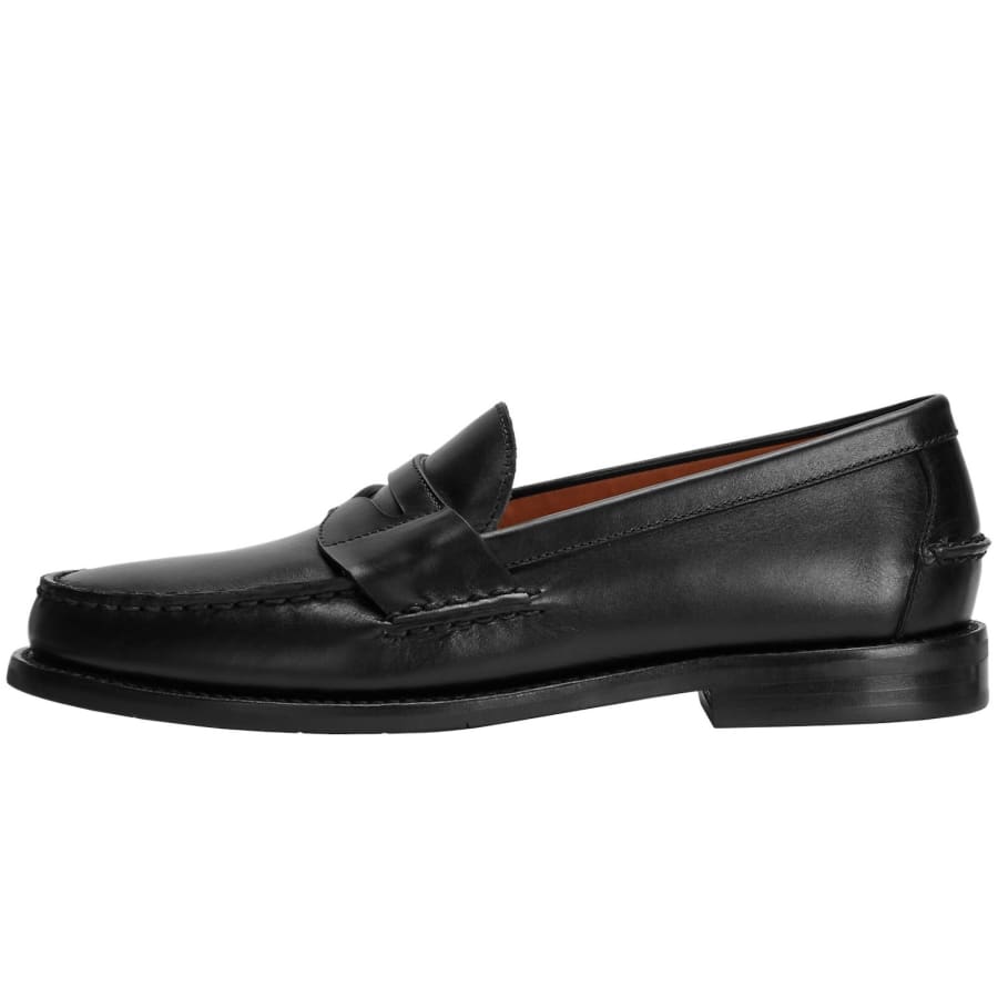 Image number 1 for Ralph Lauren Alston Penny Loafers Black