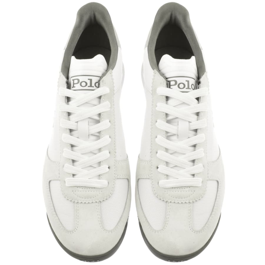 Image number 3 for Ralph Lauren Varick Trainers White
