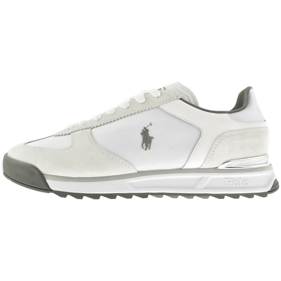 Image number 1 for Ralph Lauren Varick Trainers White