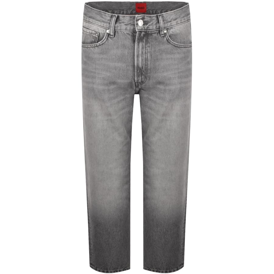 Image number 2 for HUGO 840 Straight Jeans Grey