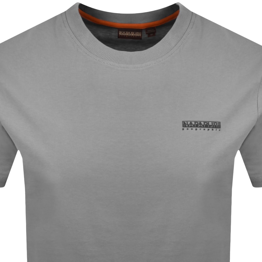Image number 2 for Napapijri S-Small Box T Shirt Grey