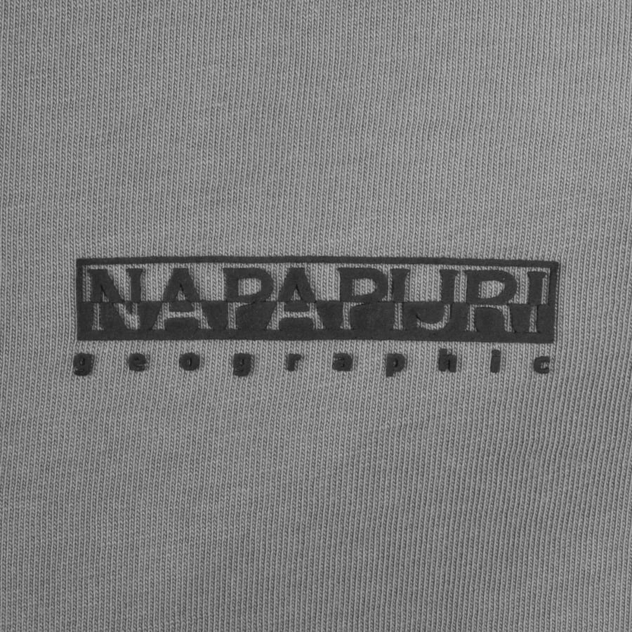 Image number 3 for Napapijri S-Small Box T Shirt Grey