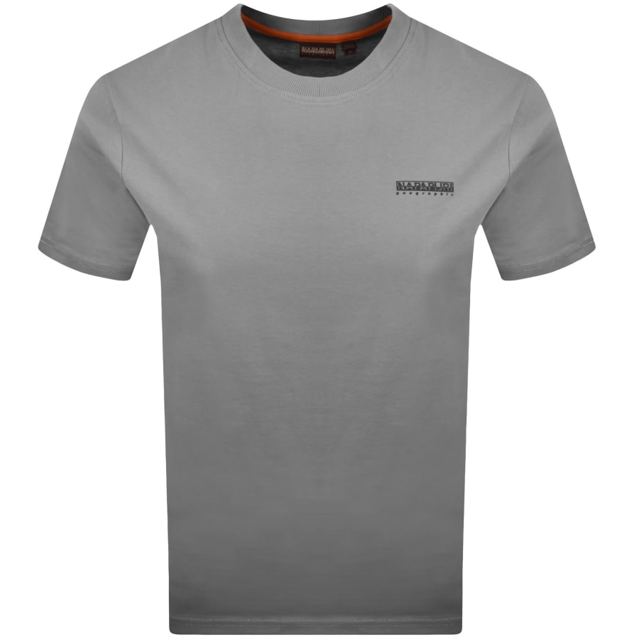 Image number 1 for Napapijri S-Small Box T Shirt Grey