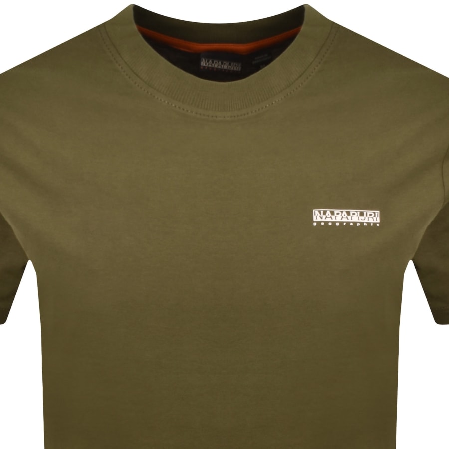Image number 2 for Napapijri S-Small Box T Shirt Green