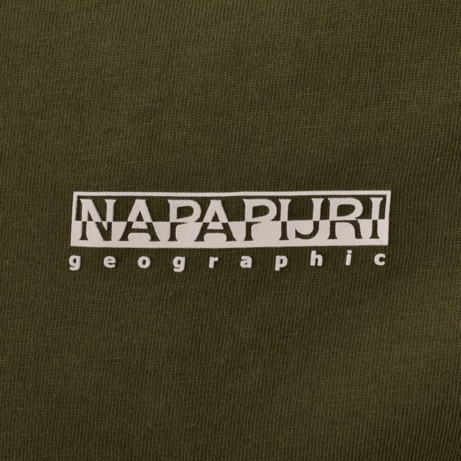 Image number 3 for Napapijri S-Small Box T Shirt Green