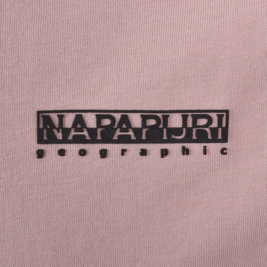Image number 3 for Napapijri S-Small Box T Shirt Pink