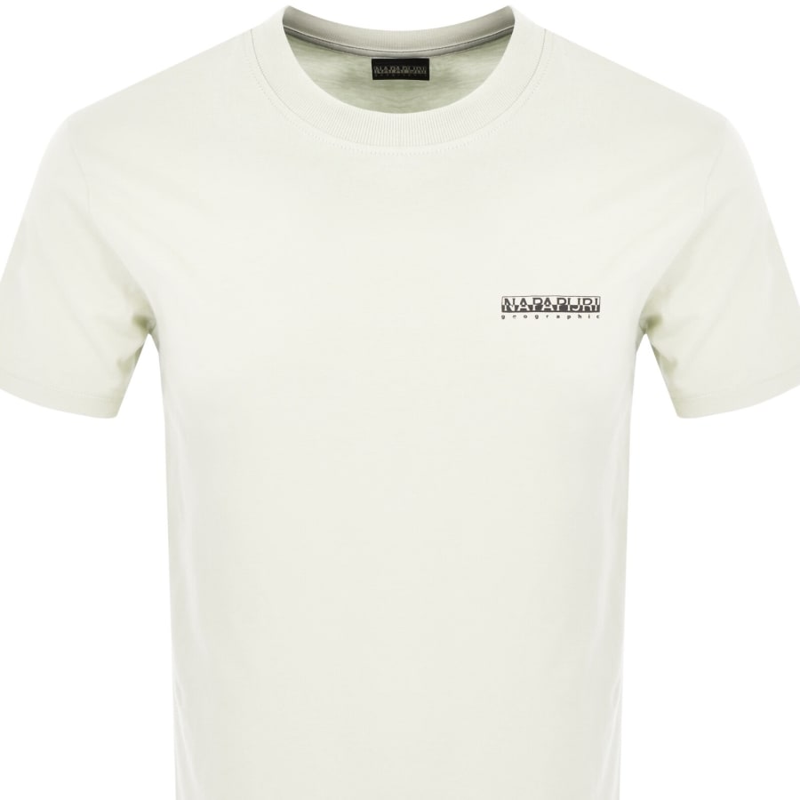 Image number 2 for Napapijri S-Small Box T Shirt Beige