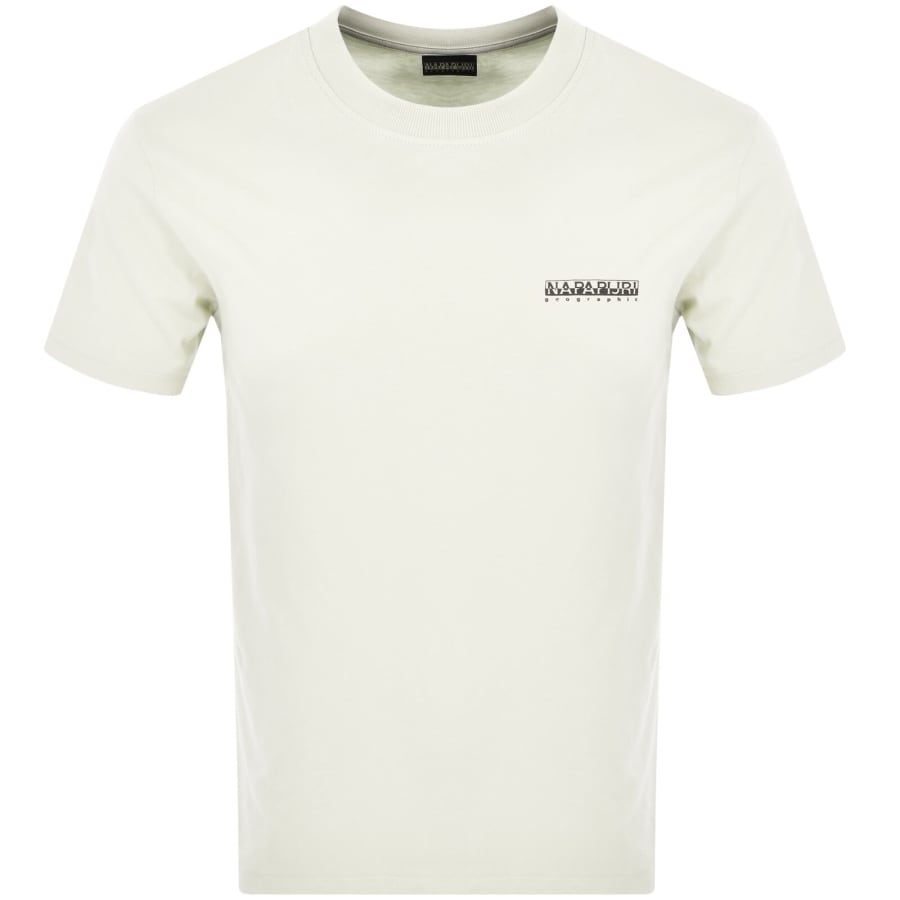 Image number 1 for Napapijri S-Small Box T Shirt Beige