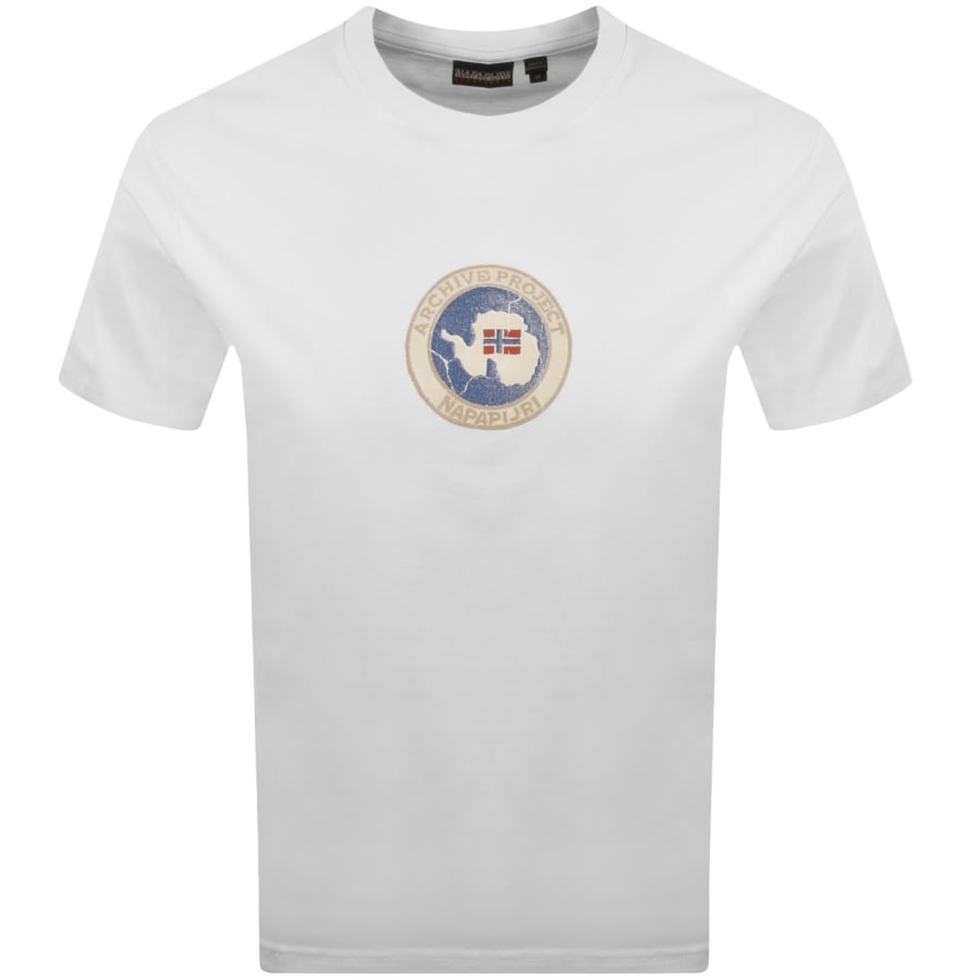 Image number 1 for Napapijri S-Phos T Shirt White