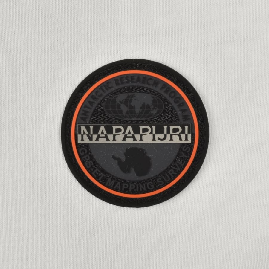 Image number 3 for Napapijri E Badge Polo T Shirt White