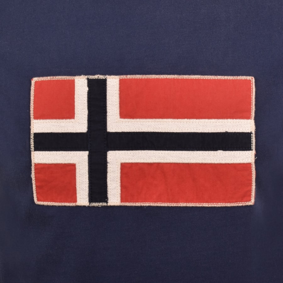 Image number 3 for Napapijri S-Reflect T Shirt Navy