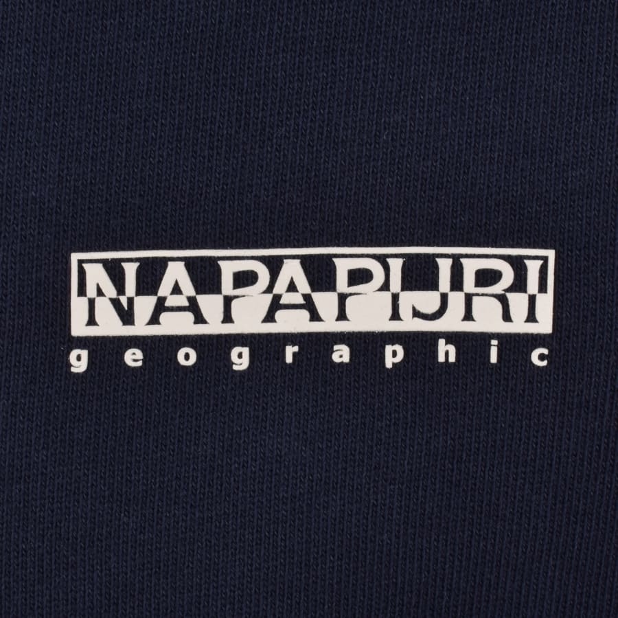 Image number 3 for Napapijri Badge Sweatshirt Navy