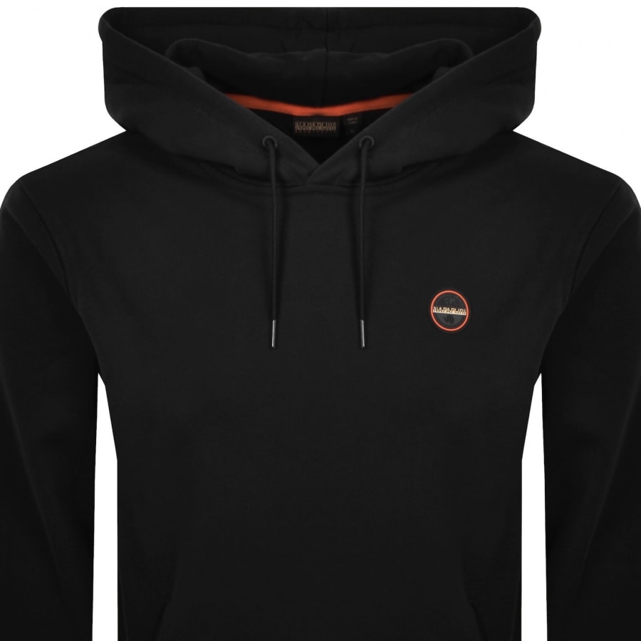 Image number 2 for Napapijri B Badge Hoodie Black