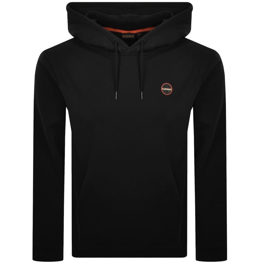 Image number 1 for Napapijri B Badge Hoodie Black