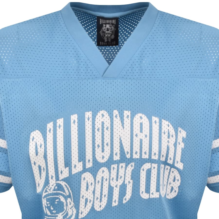 Image number 3 for Billionaire Boys Club Mesh Football T Shirt Blue