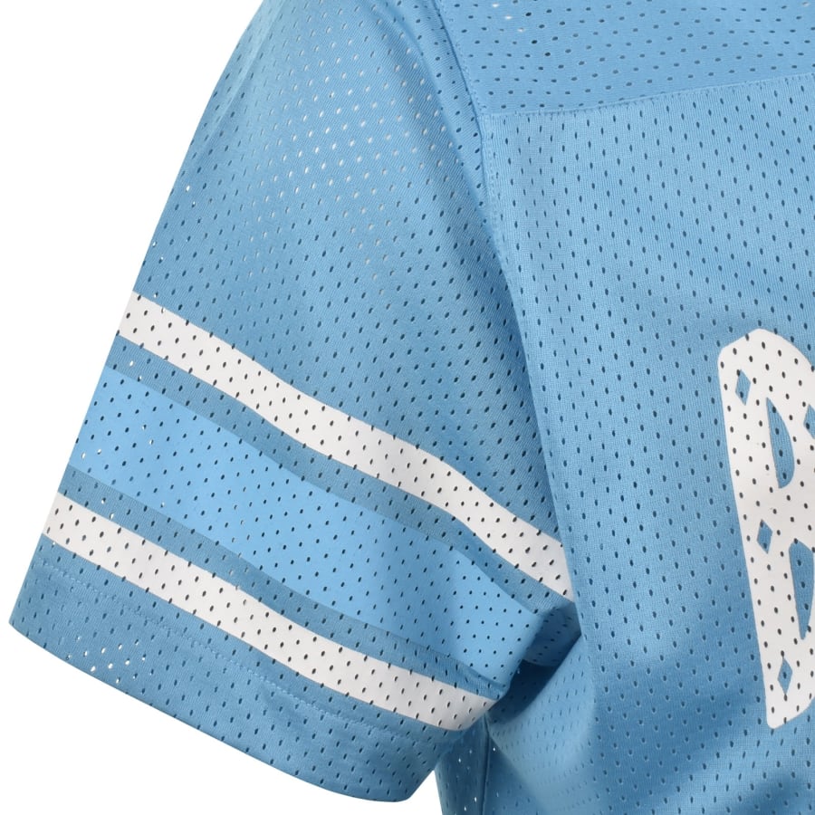 Image number 4 for Billionaire Boys Club Mesh Football T Shirt Blue