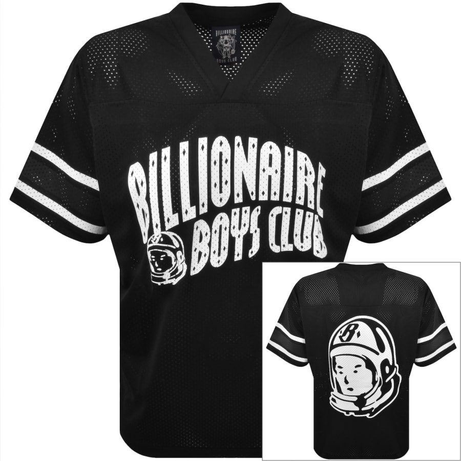 Image number 1 for Billionaire Boys Club Mesh Football T Shirt Black