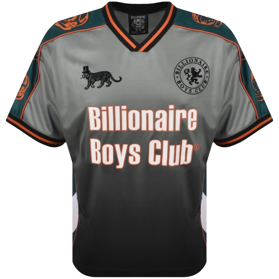 Image number 2 for Billionaire Boys Club Football T Shirt Grey