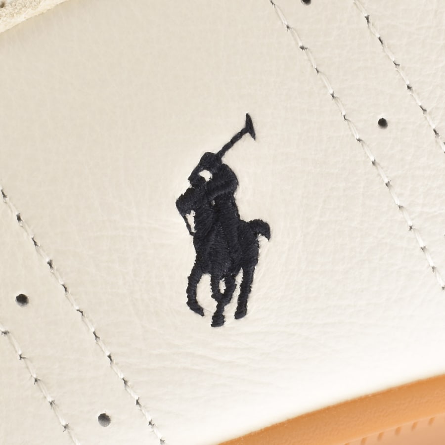Image number 4 for Ralph Lauren Heritage Aera Trainers White