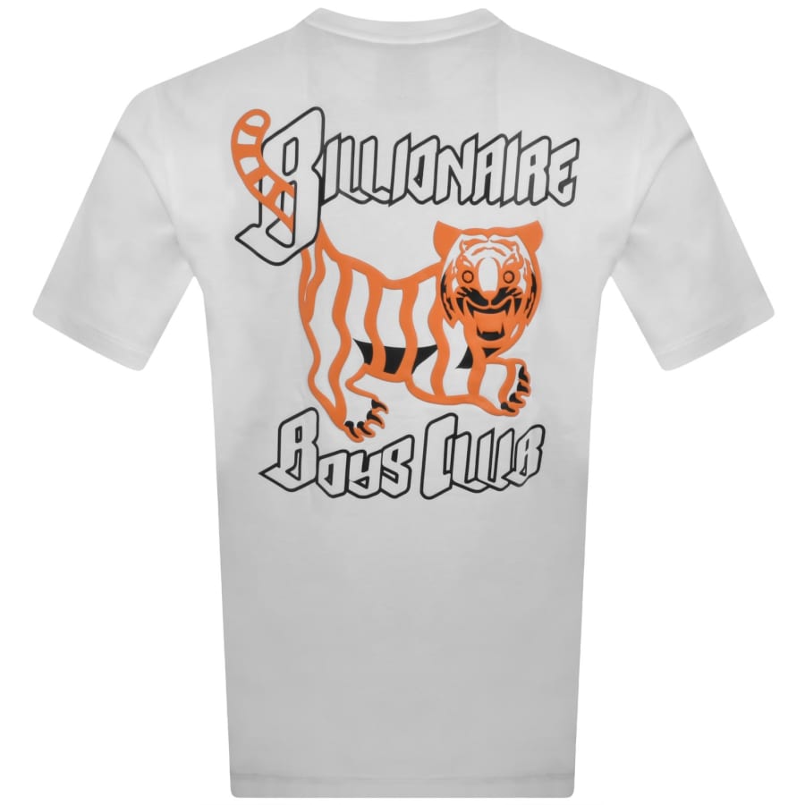 Image number 5 for Billionaire Boys Club Tiger Logo T Shirt White
