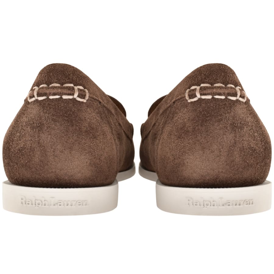 Image number 2 for Ralph Lauren Merton Loafers Brown