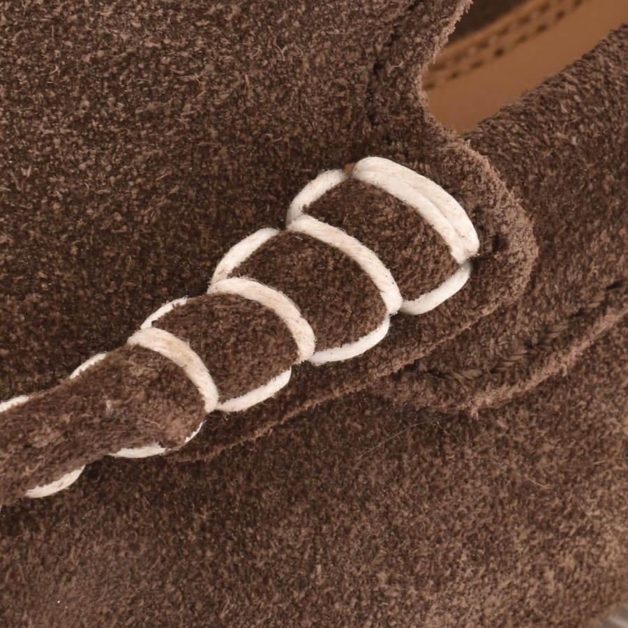 Image number 4 for Ralph Lauren Merton Loafers Brown