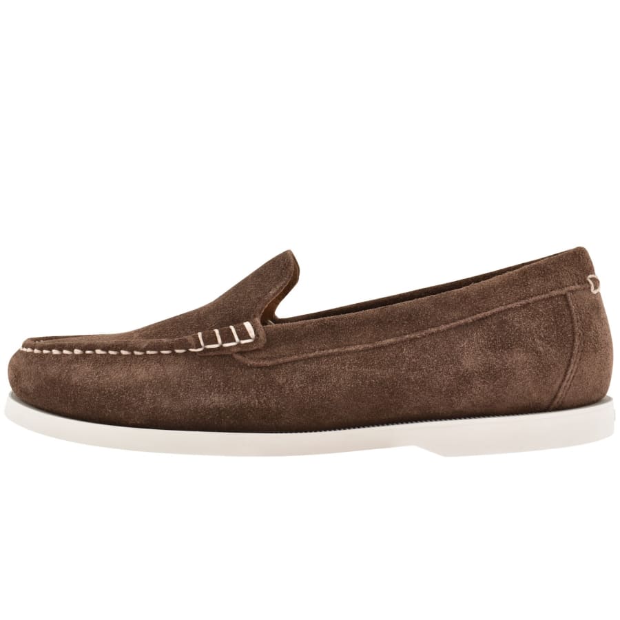 Image number 1 for Ralph Lauren Merton Loafers Brown