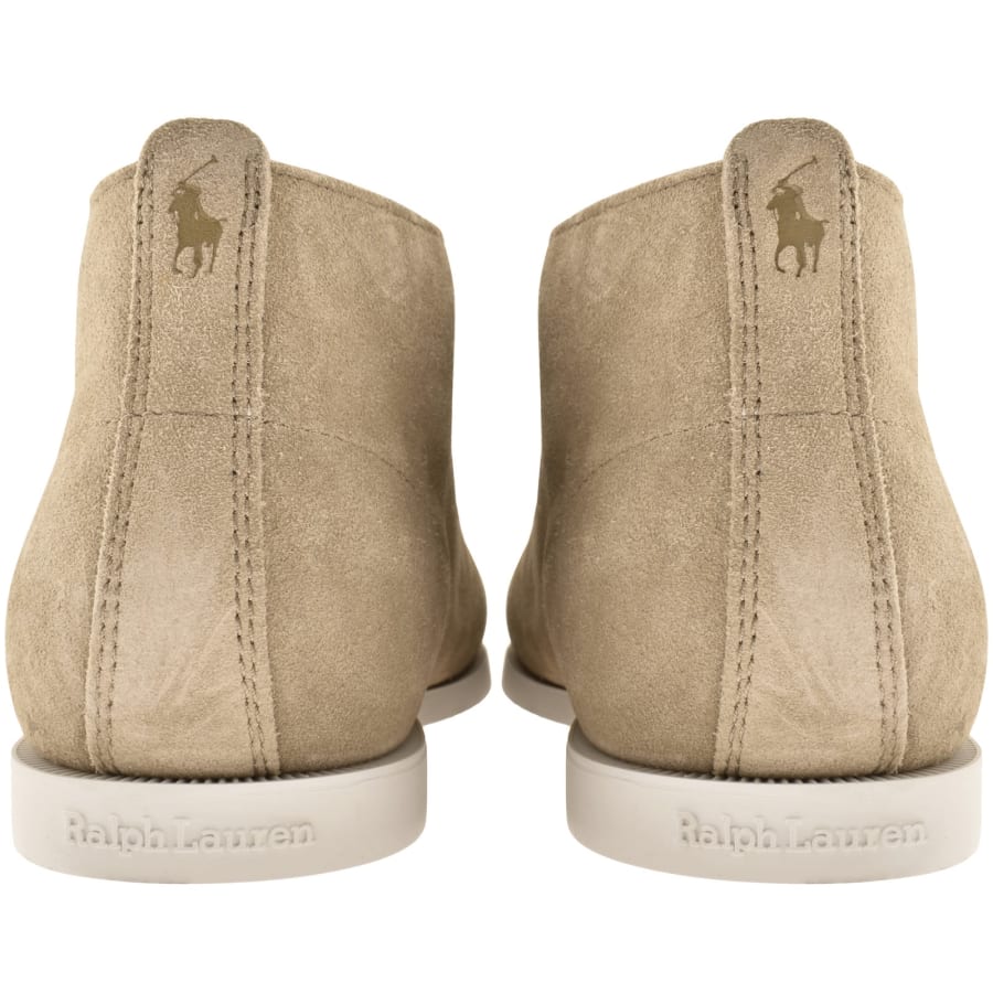 Image number 2 for Ralph Lauren Merton Chukka Loafers Grey