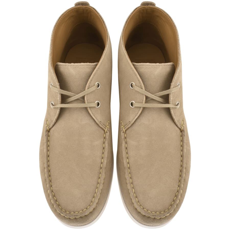 Image number 3 for Ralph Lauren Merton Chukka Loafers Grey