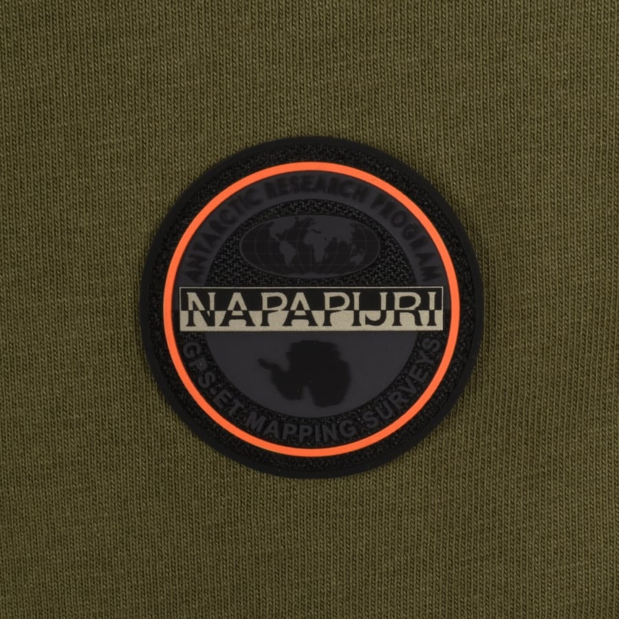 Image number 3 for Napapijri S-Badge T Shirt Green