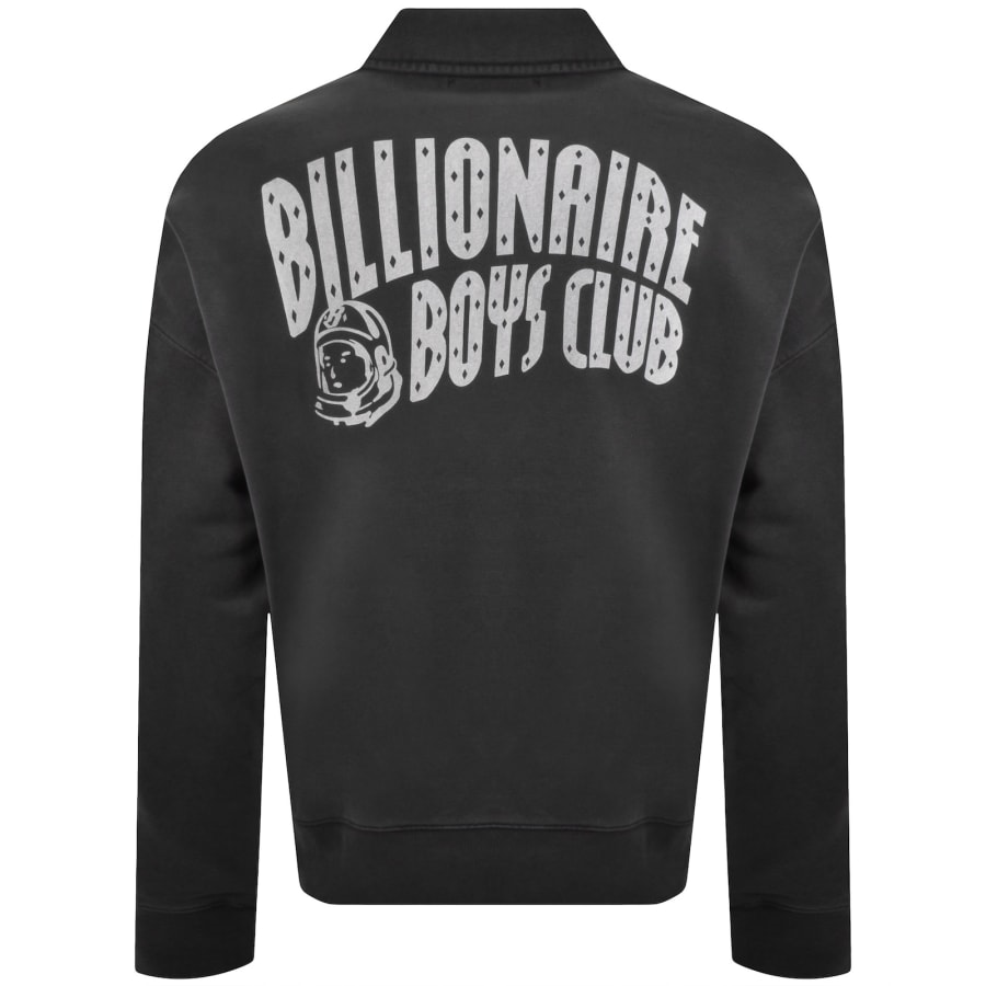 Image number 5 for Billionaire Boys Club Quarter Zip Sweatshirt Black