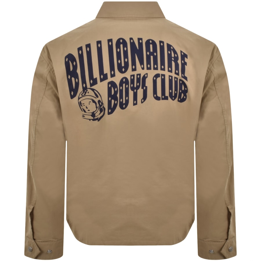 Image number 5 for Billionaire Boys Club Arch Logo Jacket Beige