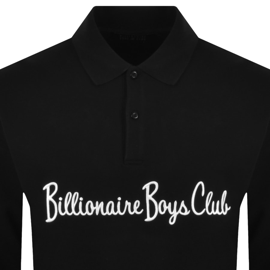 Image number 2 for Billionaire Boys Club Collared Sweatshirt Black