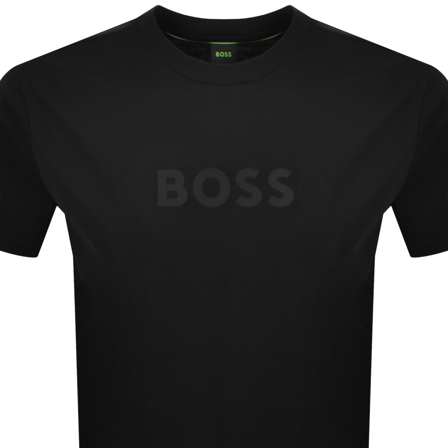 Image number 2 for BOSS Silicon Logo T Shirt Black
