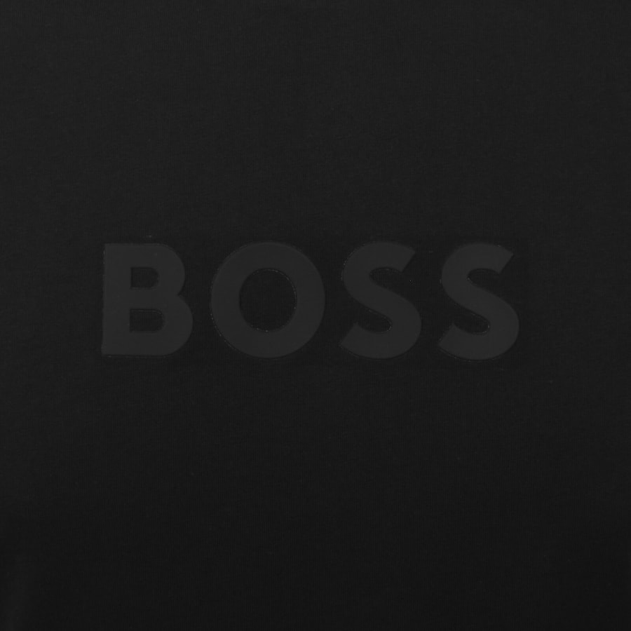 Image number 3 for BOSS Silicon Logo T Shirt Black