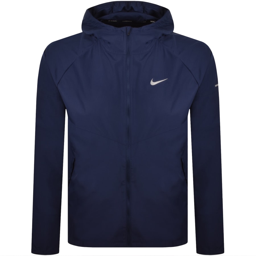 Image number 1 for Nike Running Repel Miler Jacket Navy