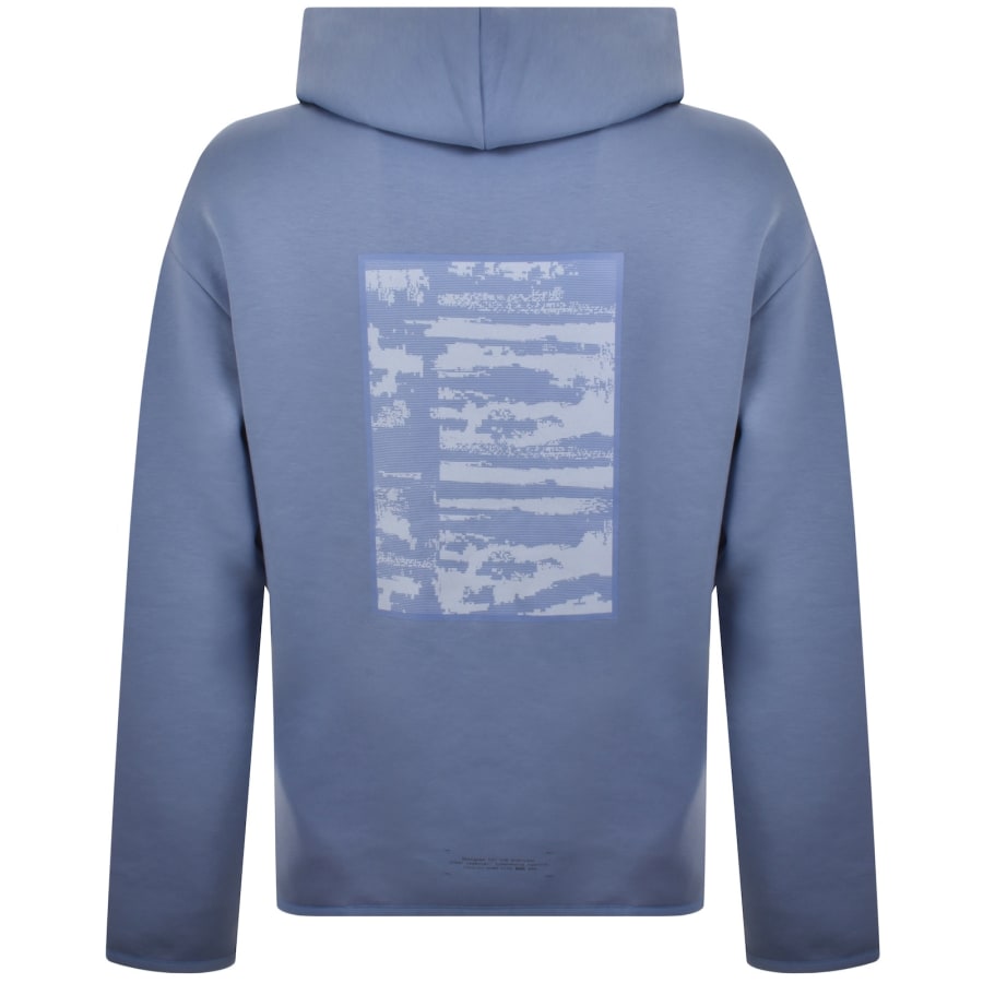 Image number 4 for BOSS Globe Hoodie Light Blue