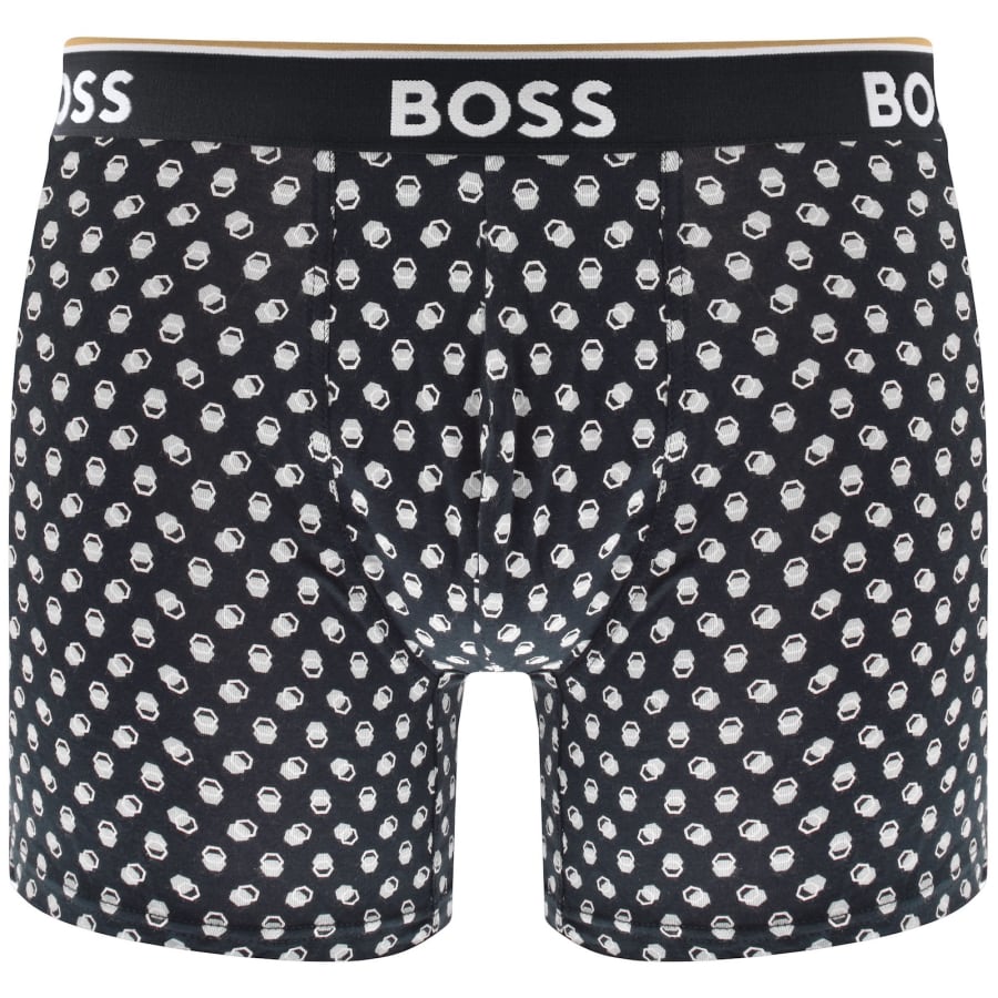 Image number 4 for BOSS Underwear 3 Pack Power Trunks Navy