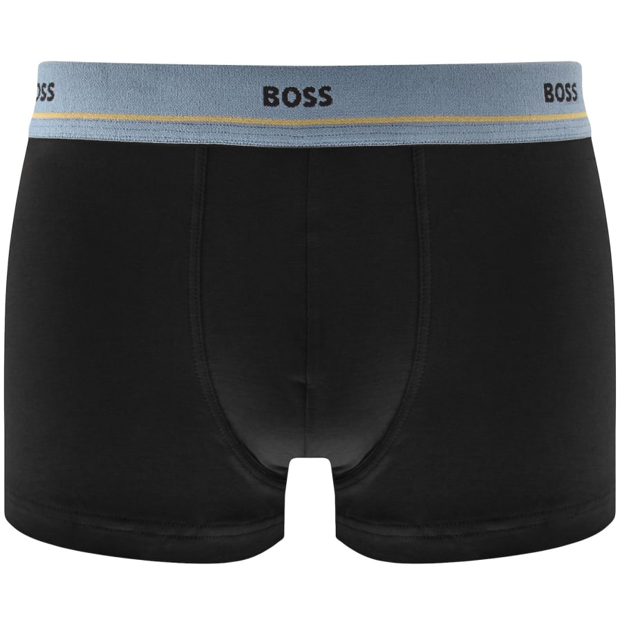 Image number 5 for BOSS Underwear 5 Pack Boxer Trunks Black