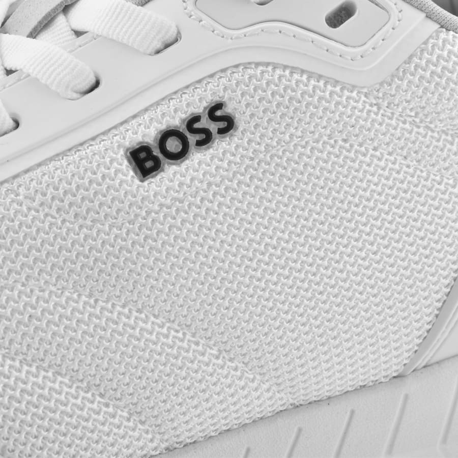 Image number 4 for BOSS Motion Runner Trainers White