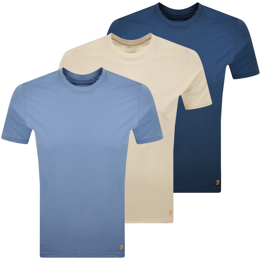 Image number 1 for Farah Dayden 3 Pack T Shirts