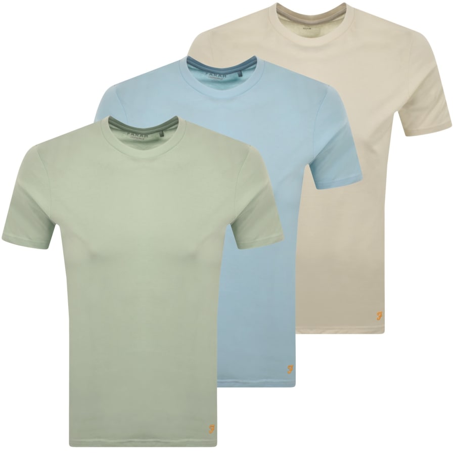 Image number 1 for Farah Karta 3 Pack T Shirts