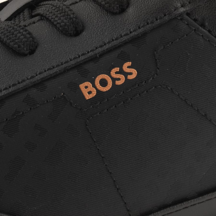 Image number 4 for BOSS Nitan Trainers Black