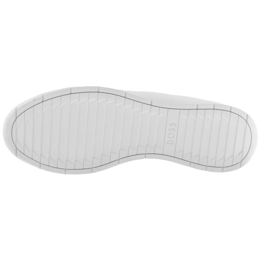 Image number 5 for BOSS Nitan Trainers Natural White