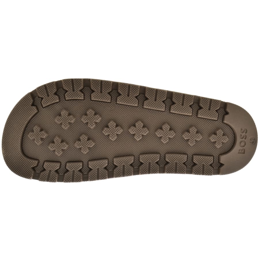 Image number 5 for BOSS Surfley Sandals Dark Brown