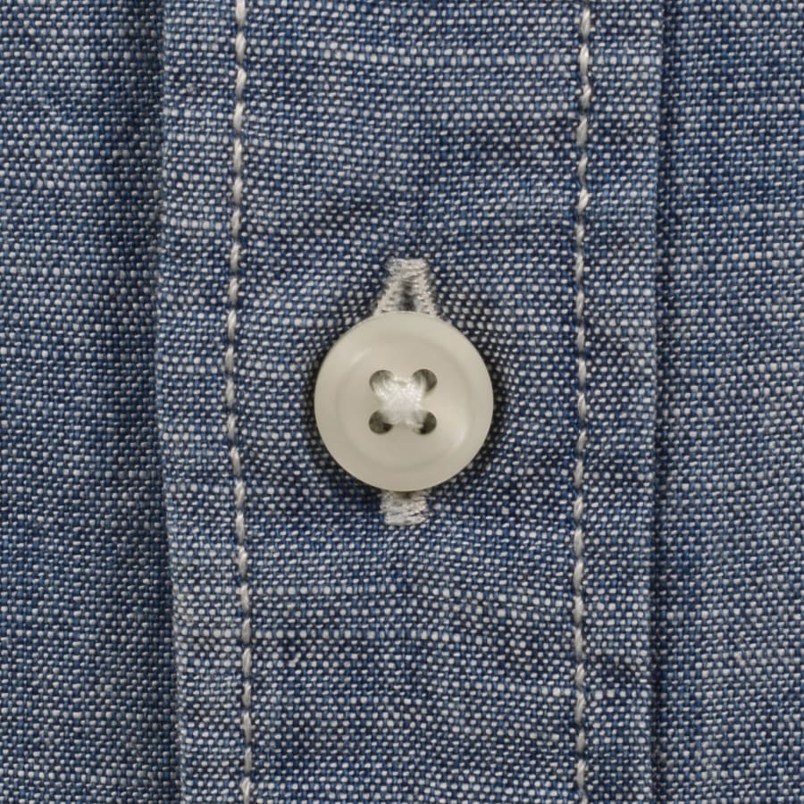 Image number 4 for Calvin Klein Jeans Chambray Shirt Blue