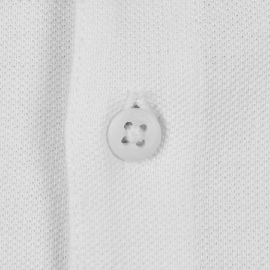 Image number 4 for Calvin Klein Jeans Collar Block Pique Polo White