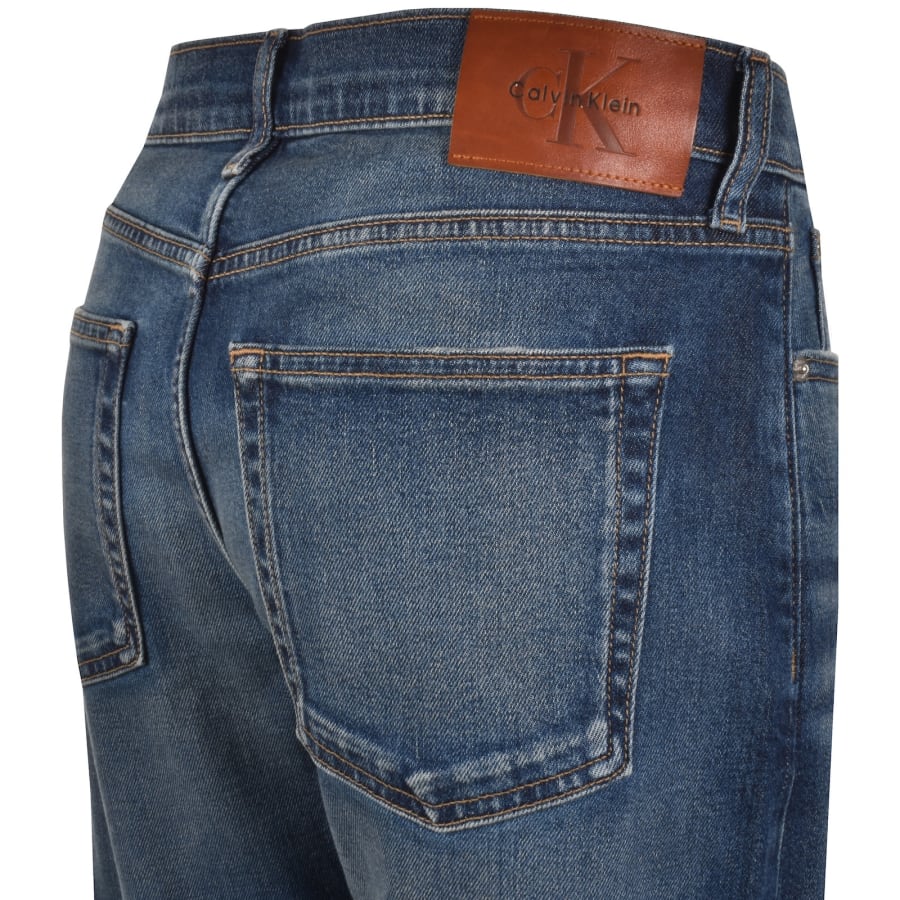 Image number 4 for Calvin Klein Jeans Classic Taper Jeans Dark Blue