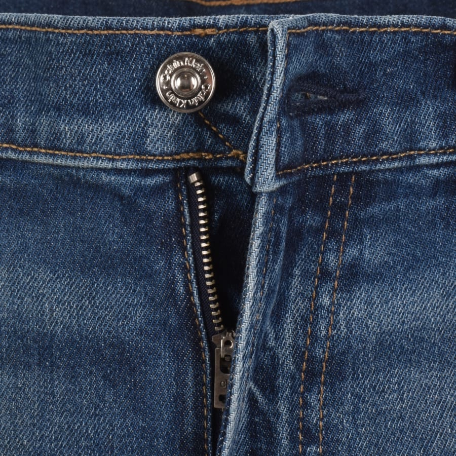 Image number 5 for Calvin Klein Jeans Classic Taper Jeans Dark Blue