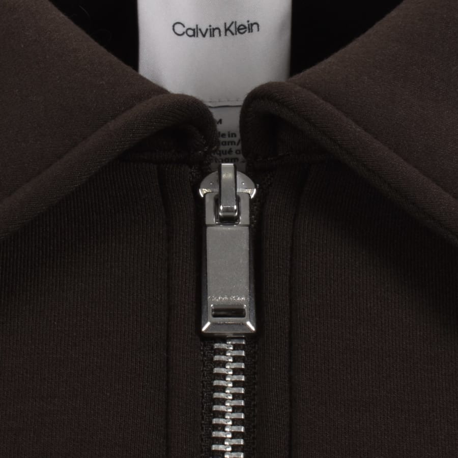 Image number 4 for Calvin Klein Cooling Overshirt Brown